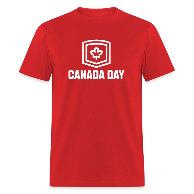 Canada Day Maple Leaf Logo T-Shirt